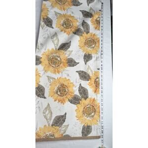 Hearth And Home Sunflower Table Runner 72” X 16” 100% Polyester Spot Clean Only